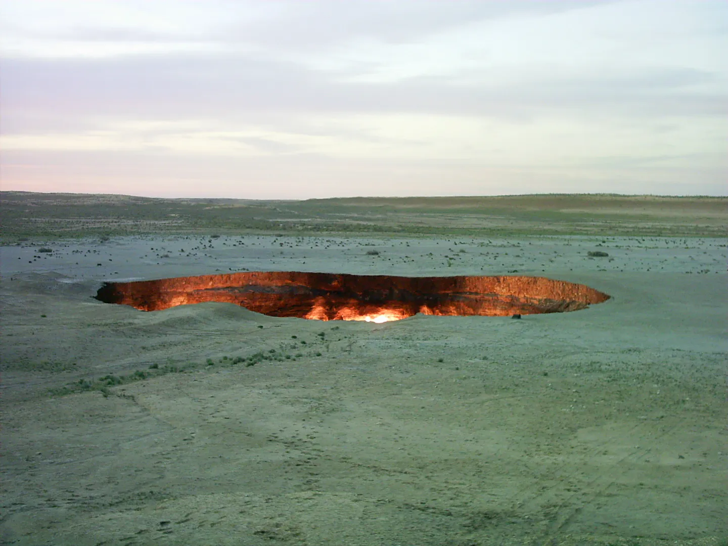 Turkmenistan travel image #1 - Explore Darvaza Gas Grater with TransCaspian Tours
